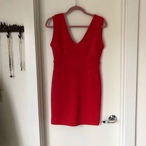 Coral dress